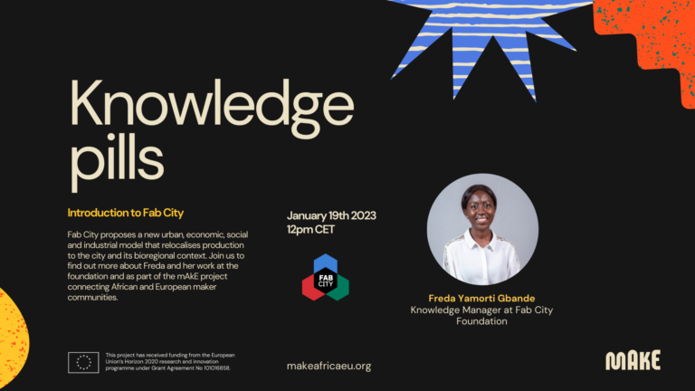 Knowledge Pills: Introduction to Fab City