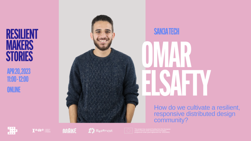 Omar Elsafti photo and banner - pink banner